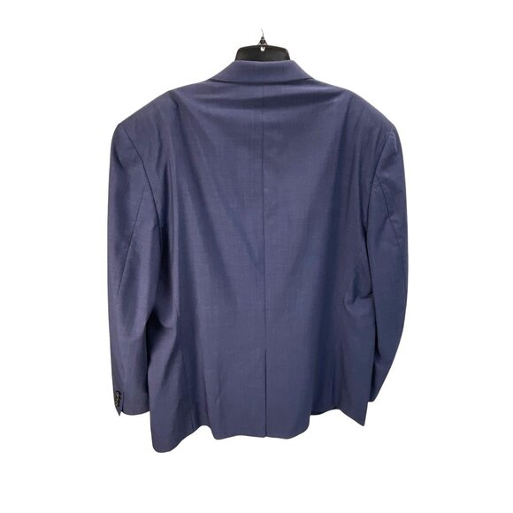 Lauren Ralph Lauren Mens 100% Wool Blazer Jacket Men's Navy 2-Button 48L Busines - Picture 2 of 10